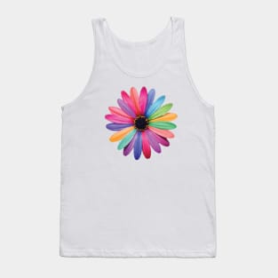 African Daisy Flower Tank Top